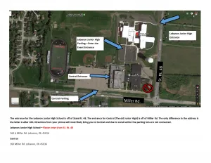 Lebanon JHS Central School Facility Map